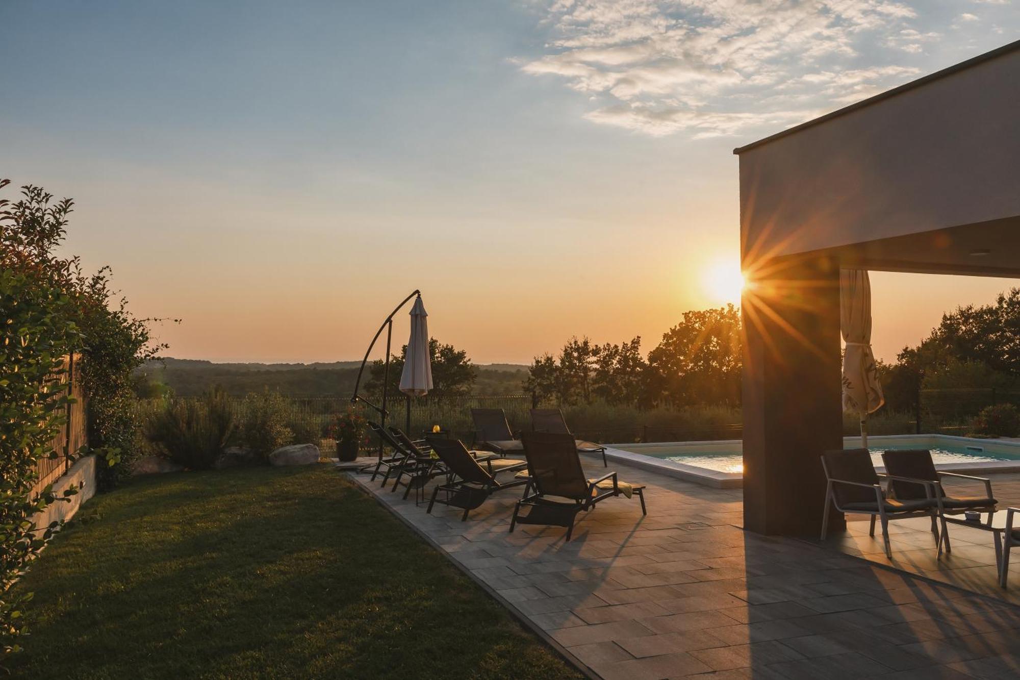 Villa Boiky - Private Pool And Amazing Sea View, Istria Materada Экстерьер фото