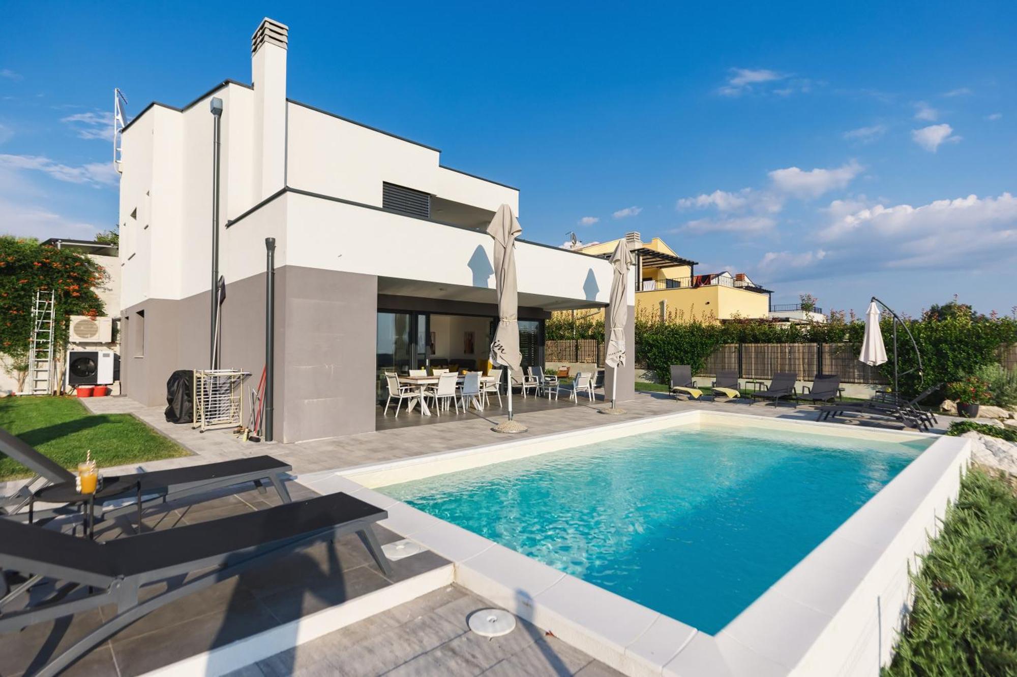 Villa Boiky - Private Pool And Amazing Sea View, Istria Materada Экстерьер фото
