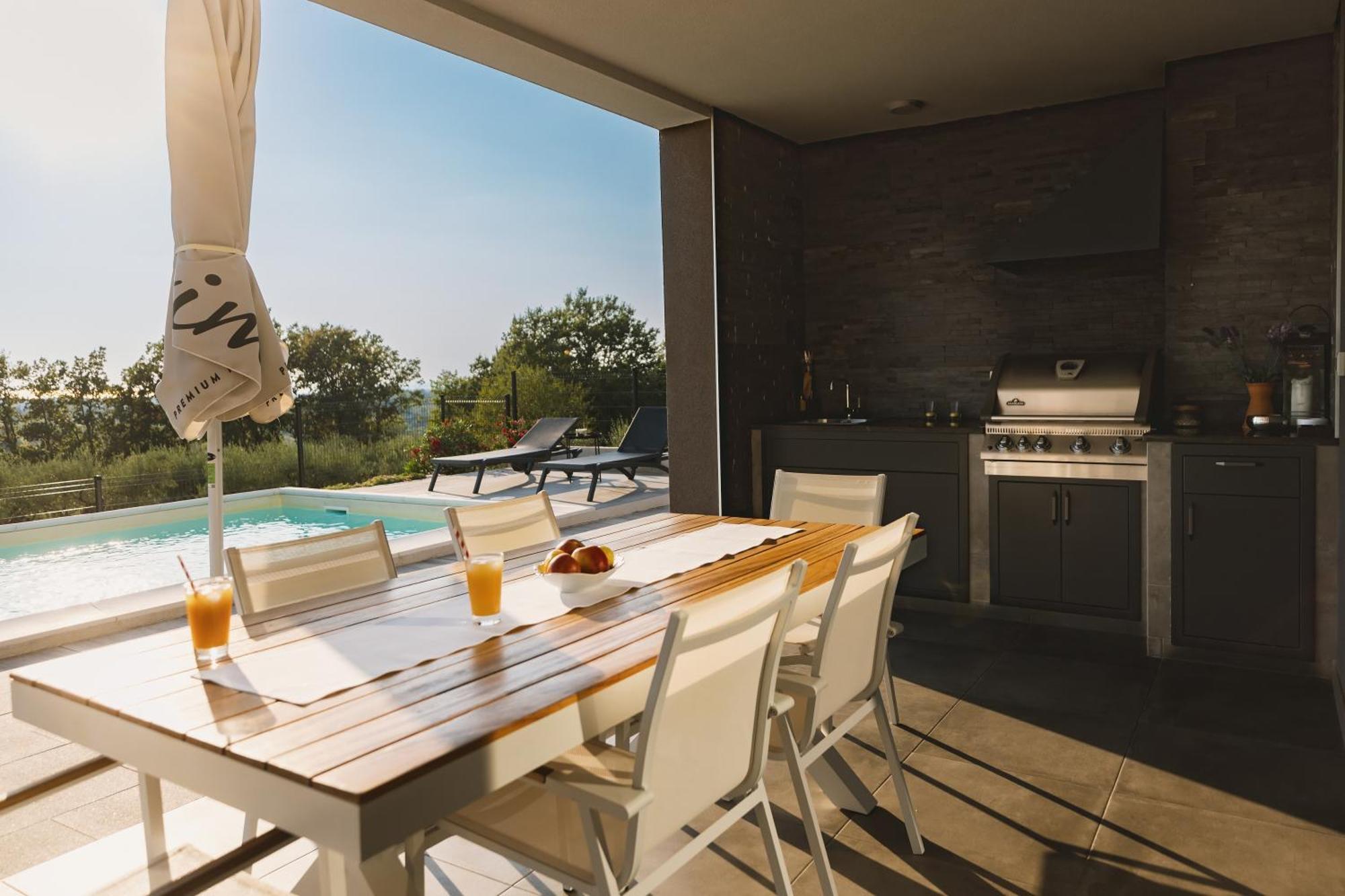 Villa Boiky - Private Pool And Amazing Sea View, Istria Materada Экстерьер фото